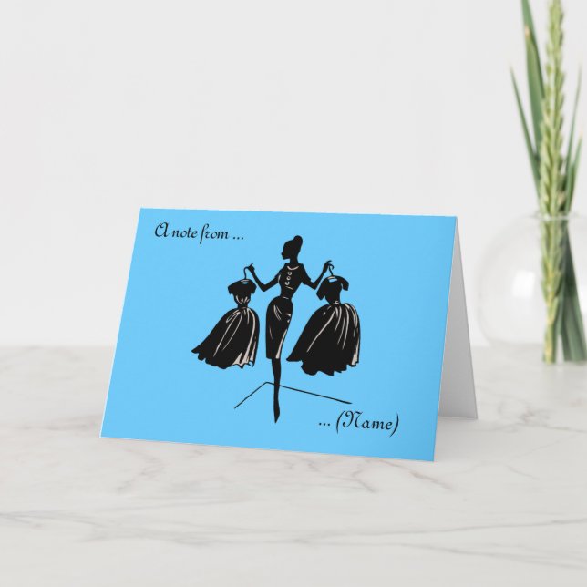 Customized Audrey Note Card (Front)