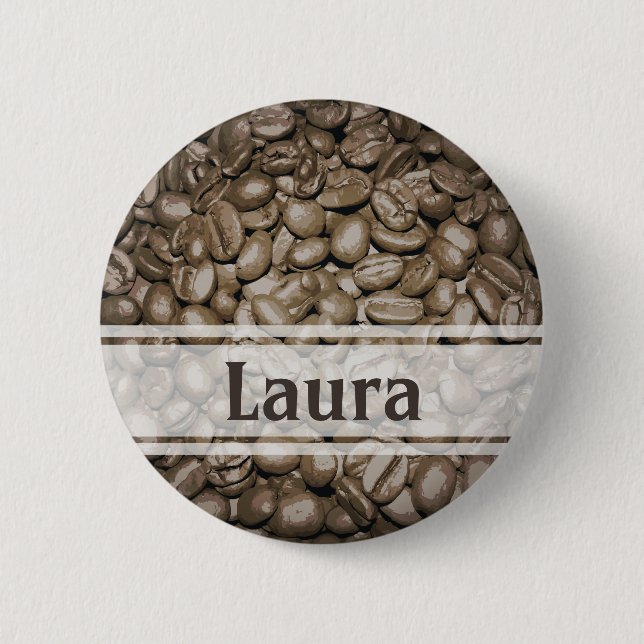 Customized barista design button (Front)