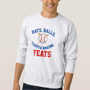 Customized # baseball  sweatshirt
