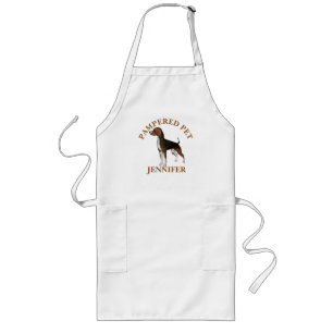 Customized Beagle Pet Groomer Apron