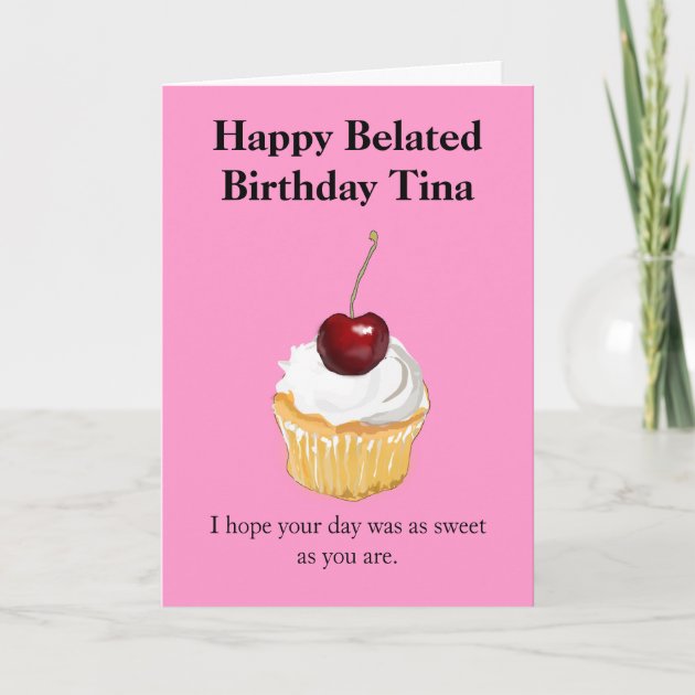 Belated Birthday Cake | Belated Happy Birthday Cards, Free eCards |  Punchbowl