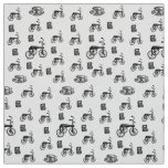 customized bicycle vintage fabric