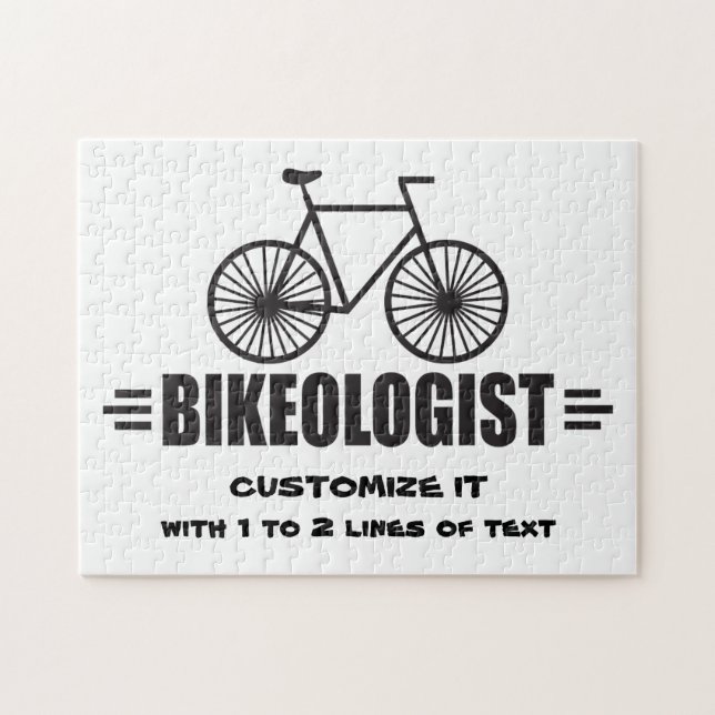 Customized Biking Jigsaw Puzzle (Horizontal)