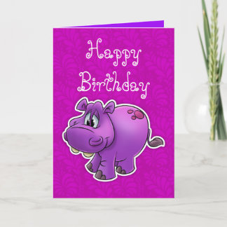 Customized Birthday card for girl