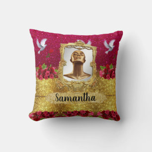 Customized Birthday Gift For Wife, Friend, Sister Throw Pillow