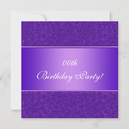 Customized Birthday Party Invitations
