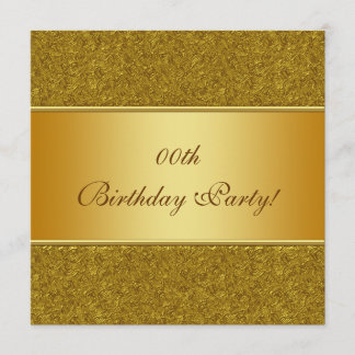 Customized Birthday Party Invitations