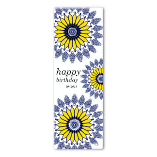 Customized Birthday Yoga Mat