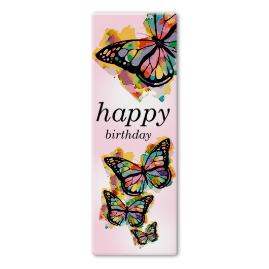 Customized Birthday Yoga Mat (Front)