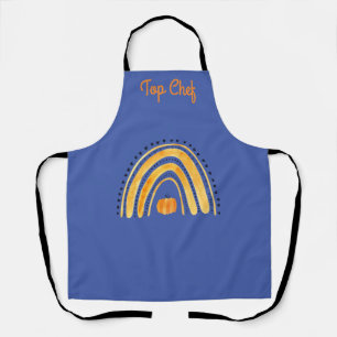 Customized Boho Autumn Rainbow Apron
