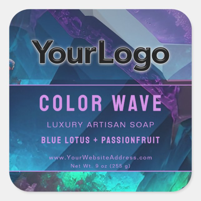 Customized Boutique Brand Marketing Product Label (Front)