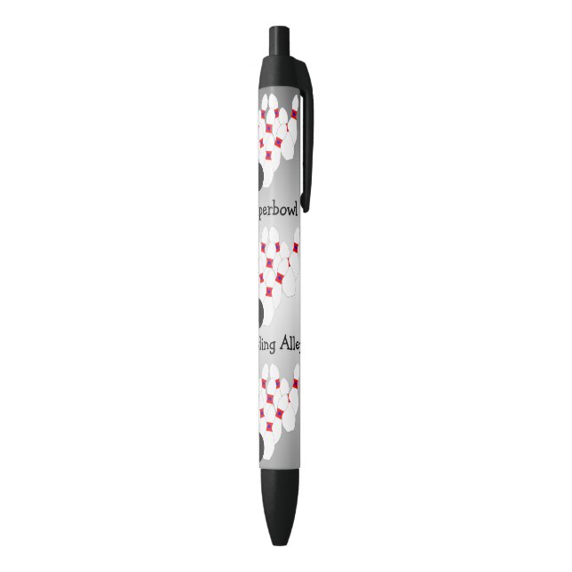 Customized Bowling Design Pen (Bottom (Vertical))
