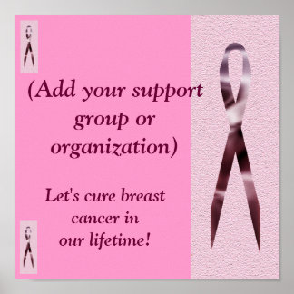 Customized Breast Cancer Awareness Poster
