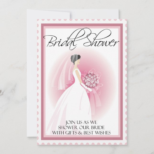 Customized Bridal Shower Invitation (Front)