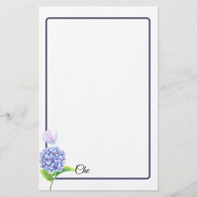 Customized Bridesmaid Writing Stationery Gift Idea (Front)