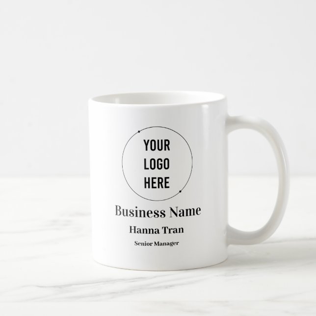 Customized Business Coffee Mug (Right)