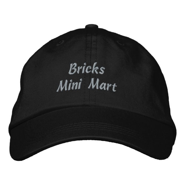 Customized Business  Embroidered  Embroidered Base Embroidered Baseball Cap (Front)