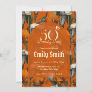 Customized Call Lilies Fantasy Kids’ Birthday Invitation