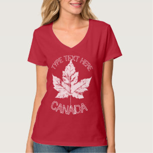 Customized Canada T-shirt Retro Canada Souvenirs