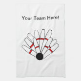 Bowling towels personalized hot sale