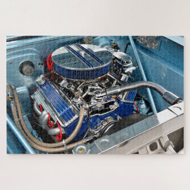 Customized Car Engine Jigsaw Puzzle (Horizontal)