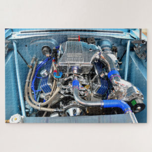 Customized Car Engine Jigsaw Puzzle