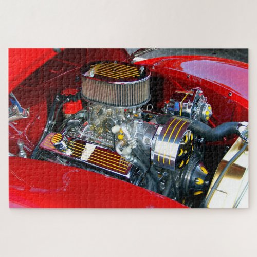 Customized Car Engine Jigsaw Puzzle
