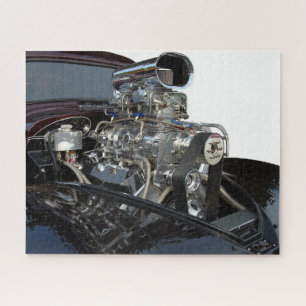 Customized car enging jigsaw puzzle