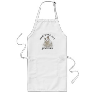 Customized Cat Pet Groomer Apron