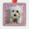 Customized Cavachon Photo Ornament, Customized Dog