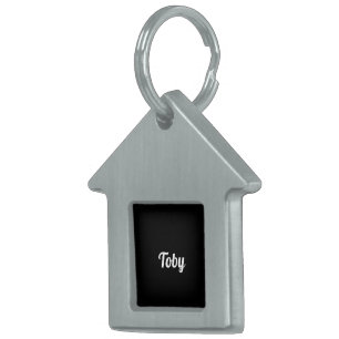 Customized chain pet ID tag