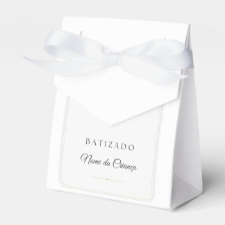 Customized Christening Favor Box
