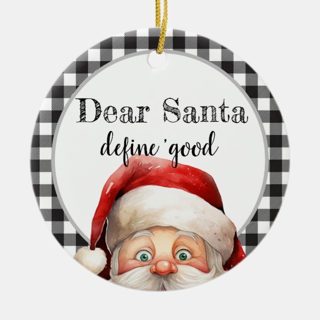 Customized Christmas Ornament  (Front)