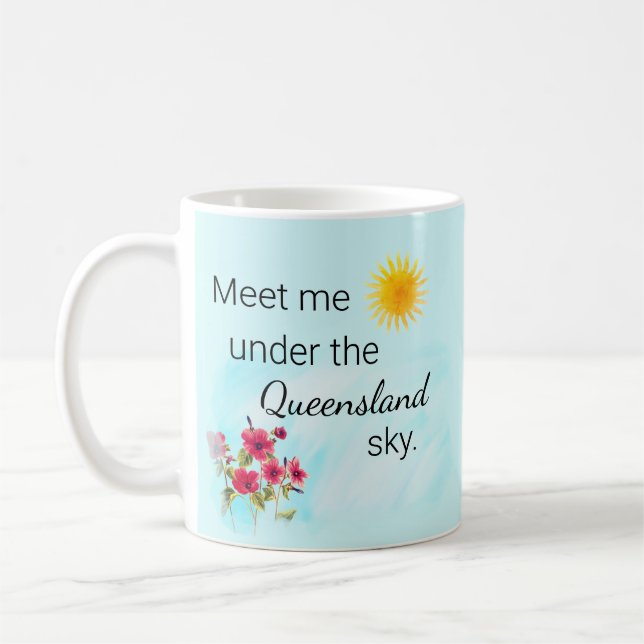 Customized City State or Country Mug (Left)