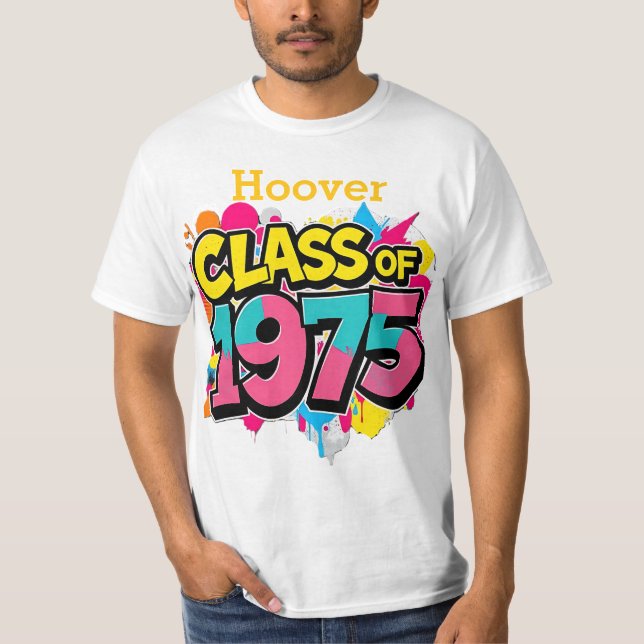 Customized Class of 1975 T-Shirt (Front)