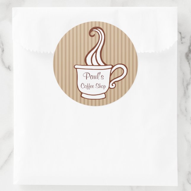Customized Coffee Stickers (Bag)