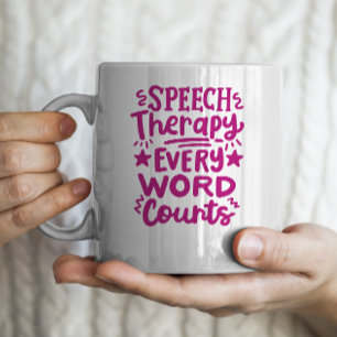 Customized Color Speech Therapist Coffee Mug