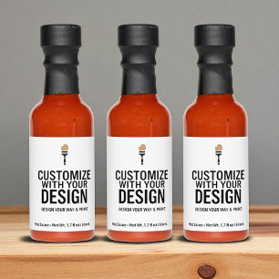 Customized Company Branded Custom Personalized Hot Sauces