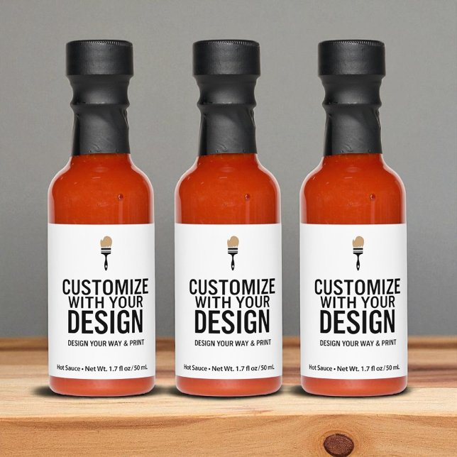 Customized Company Branded Custom Personalized  Hot Sauces (Creator Uploaded)
