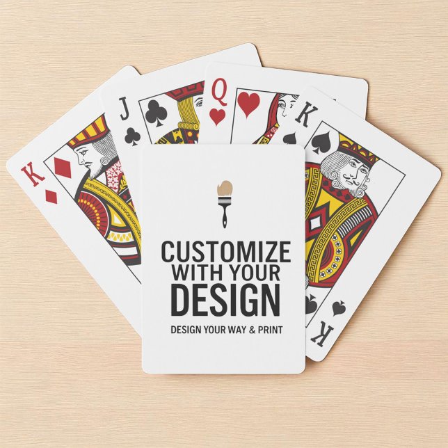 Customized Company Branded Custom Personalized  Poker Cards (Creator Uploaded)