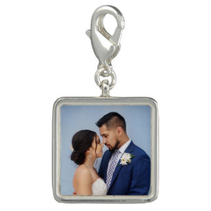 Customized Couple Wedding Photo Charm