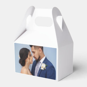 Customized Couple Wedding Photo Favor Boxes