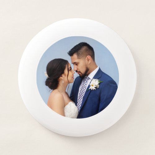 Customized Couple Wedding Photo Wham_O Frisbee