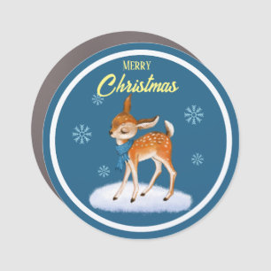 Customized Cute Christmas theme car magnet