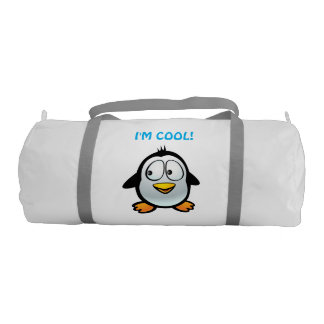 Customized Cute Penguin Cartoon Duffle Bag