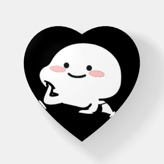 Customized Cute Quby Sticker, Birthday Gift Paperweight (Front)