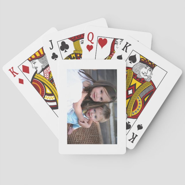 Customized deck of cards with any picture (Back)
