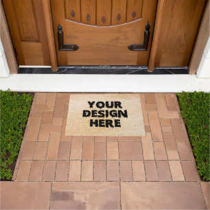 Customized Design Logo Commercial Entrance Indoor Doormat