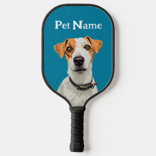 Customized Dog Pickleball Check Description Paddle