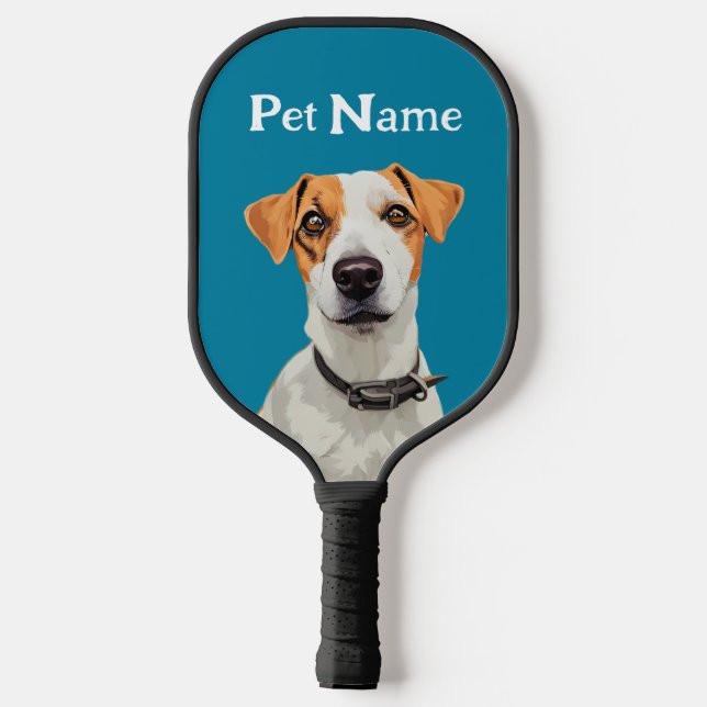 Customized Dog Pickleball Check Description Pickleball Paddle (Back)